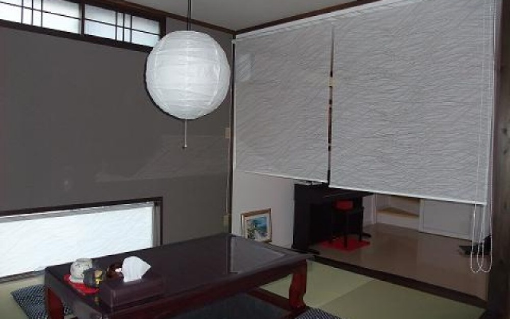 開放感のあるタタミコーナーに和モダンでかっこいいコーディ オーダーカーテン専門店 ディマンシェ 開放感のあるタタミコーナーに和モダンでかっこいいコーディ オーダーカーテン専門店 ディマンシェ