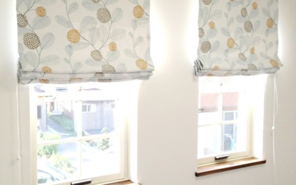 北欧テイストのオリジナル遮光カーテンで作るシェード