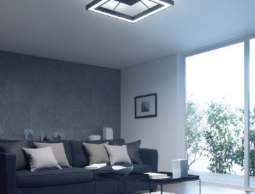 心地よい間接光とベース光が一体化した照明のご案内。【間接配光切替シーリング】